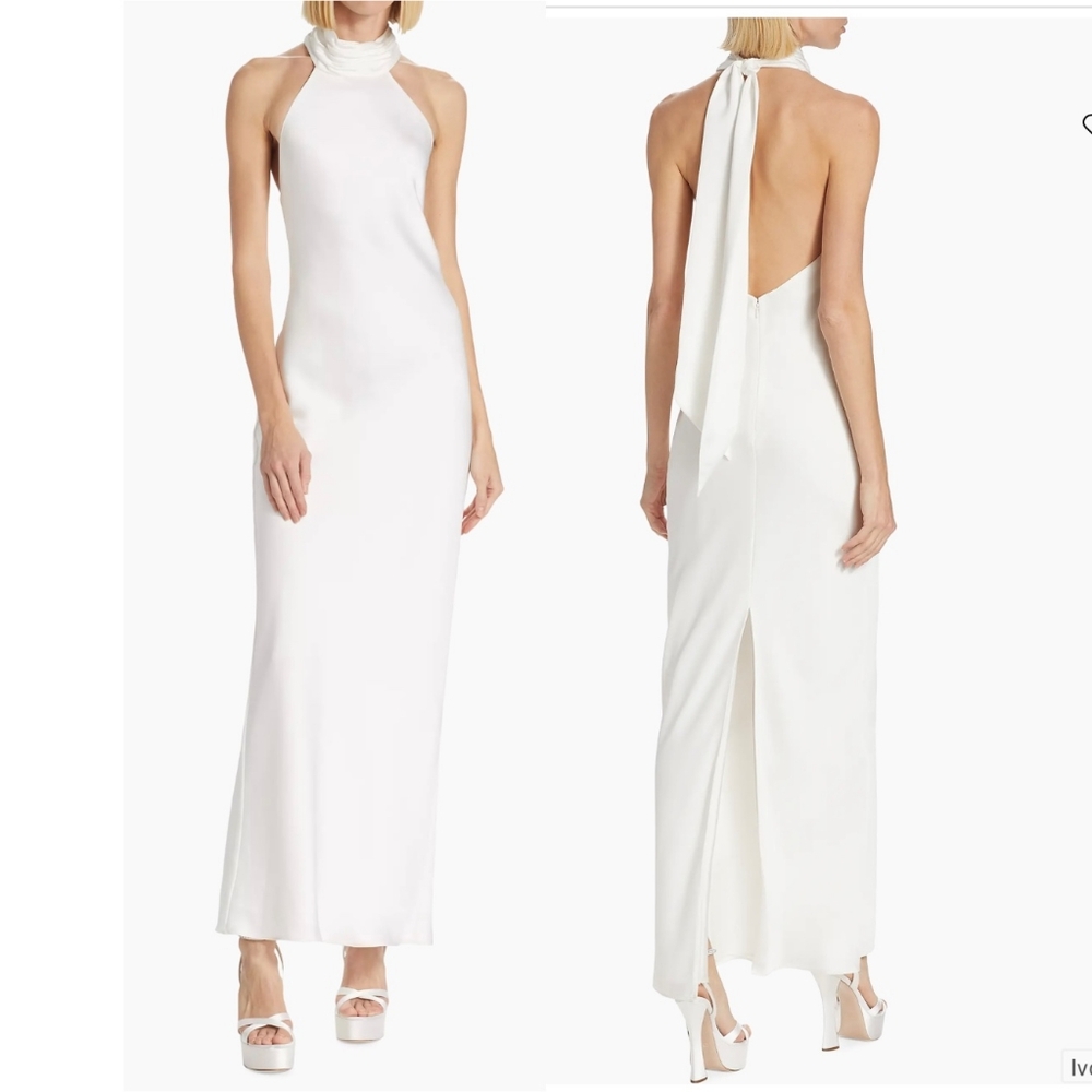 Ramy Brook Tatiana Gown Ivory Size 4